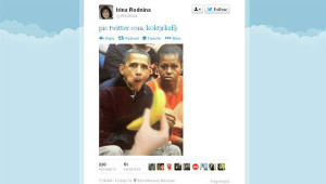 Racist Obama Tweet