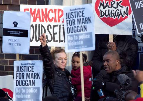 Protest for Mark Duggan